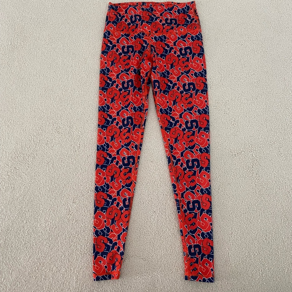 Syracuse logo leggings